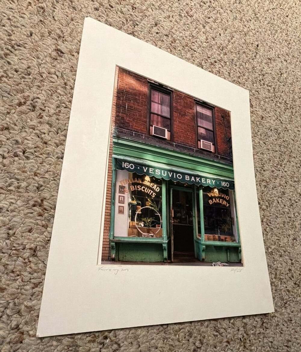 Vesuvio Bakery NYC 2009 Framed Art Print by Don Soules